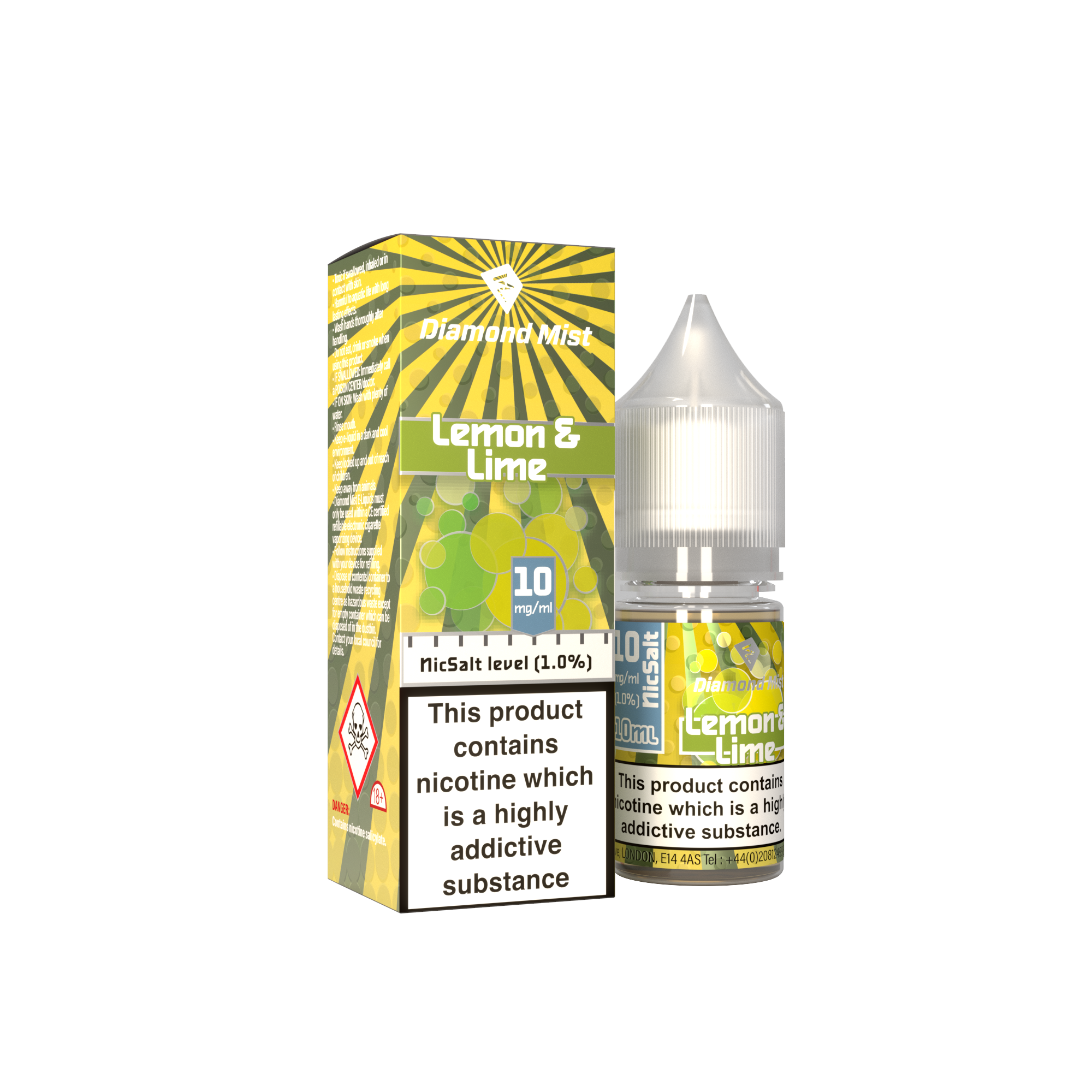 Lemon and Lime Nic Salt