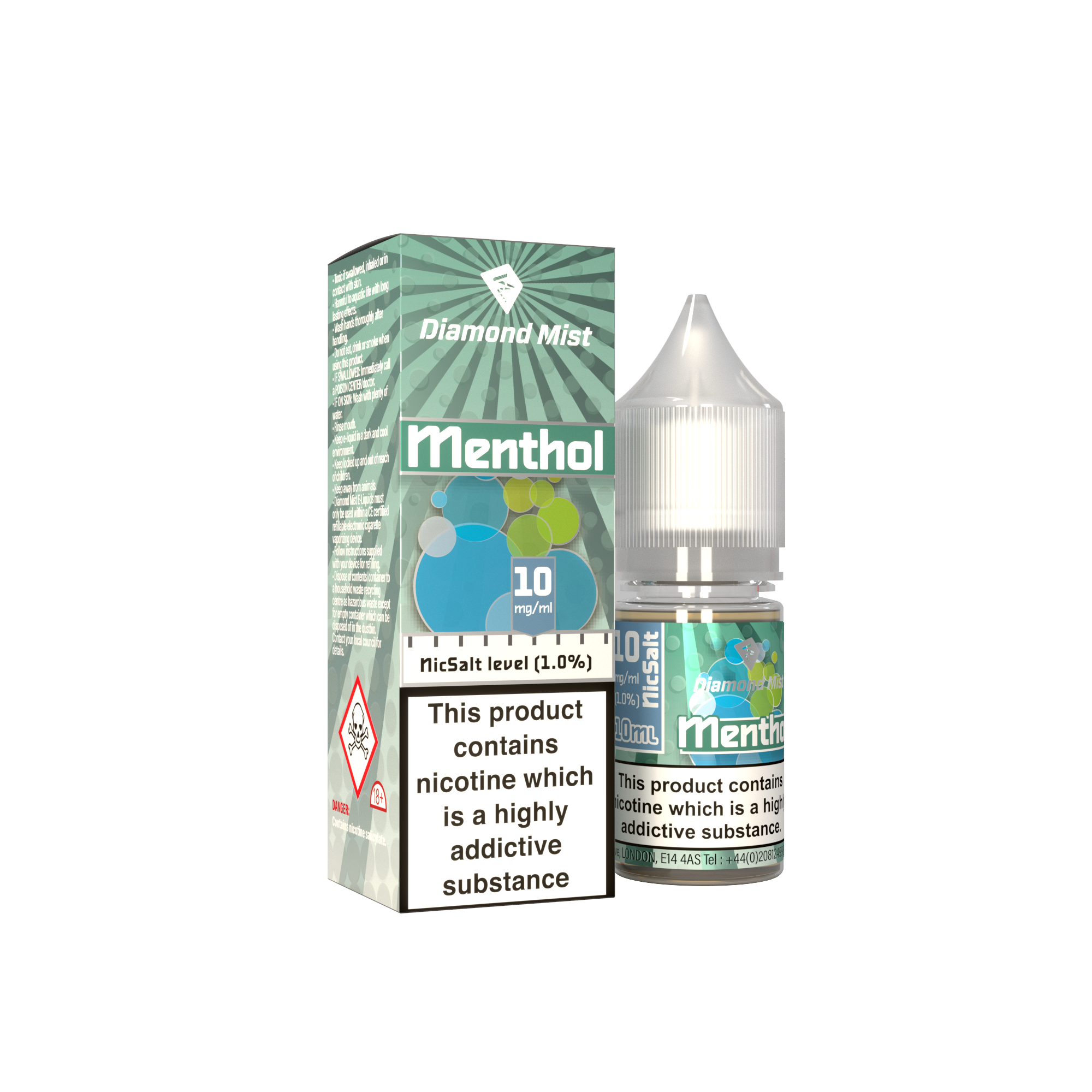Diamond Mist Menthol Nic Salt