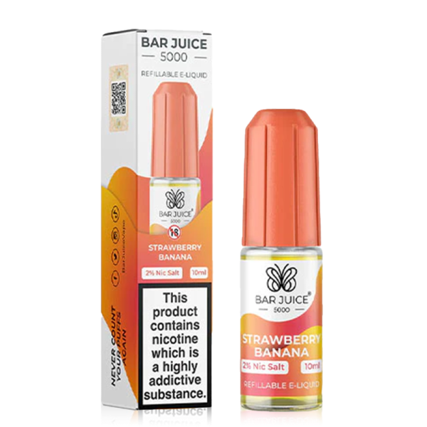 Strawberry Banana By Bar Juice 5000 Salt