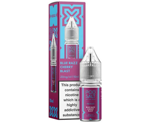 Blue Razz Cherry Blast By Nexus Pod Salt