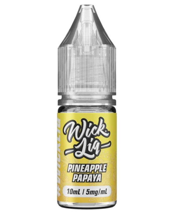 Pineapple Papaya By Wick Liq 10ml Nic Salt