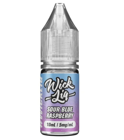 Sour Blue Raspberry By Wick Liq 10ml Nic Salt
