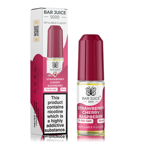 Strawberry Cherry Raspberry By Bar Juice 5000 Salt