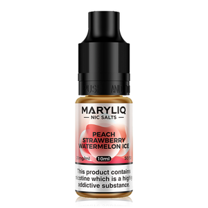 Peach Strawberry Watermelon Ice By Maryliq Nic salt