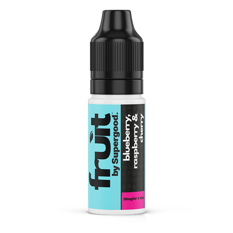 Blueberry Raspberry Cherry By Supergood Fruits 10ml Nic Sal