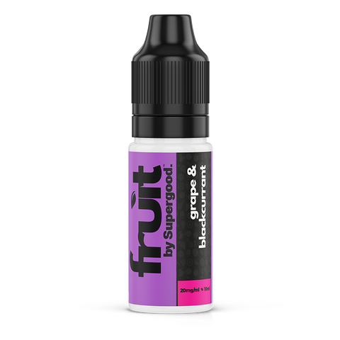Grape and Blackcurrant By Supergood Fruits 10ml Nic Salt