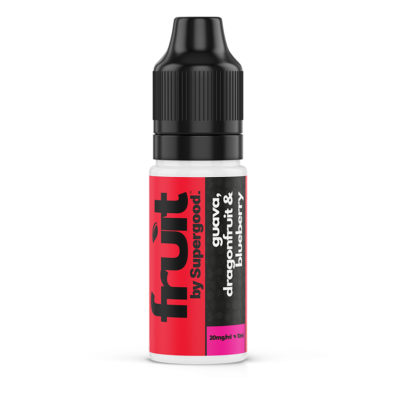 Guava Dragonfruit Blueberry By Supergood Fruits 10ml Nic Salt