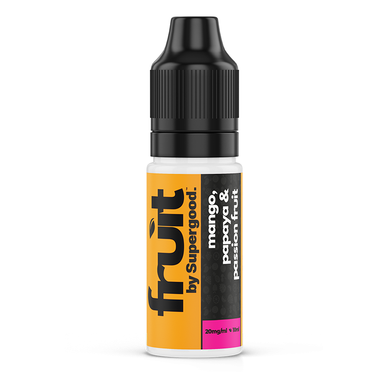 Mango Papaya Passionfruit By Supergood Fruits 10ml Nic Salt