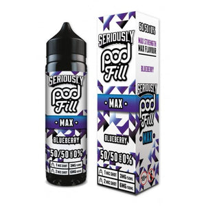 Doozy Vape - Seriously Pod Fill Max Blueberry